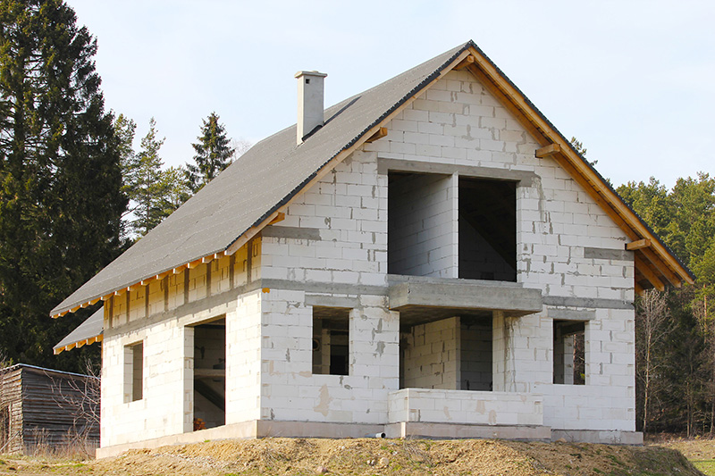 Строительство домов с использованием пеноблоков