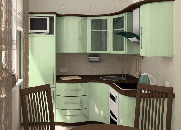 Расширение кухонного пространства объединение с другими помещениями.